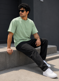 Jade Premium Solid Classic Fit T-Shirt