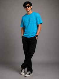 Minimal LA Cyan Men's Classic Fit T-Shirt