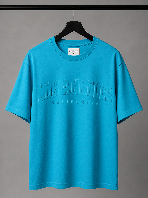 Minimal LA Cyan Men's Classic Fit T-Shirt