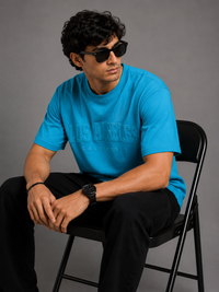 Minimal LA Cyan Men's Classic Fit T-Shirt