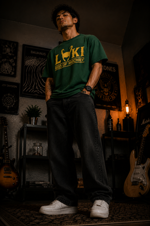 Loki God of Mischief Classic Graphic T-Shirt