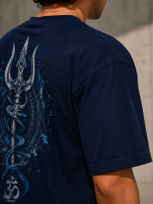 Divine Trishul Classic Graphic T-Shirt