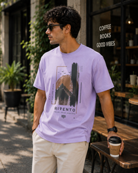 Mountain Adventure Lavender Men's Classic Fit T-Shirt