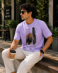 Mountain Adventure Lavender Men's Classic Fit T-Shirt