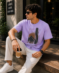 Mountain Adventure Lavender Men's Classic Fit T-Shirt