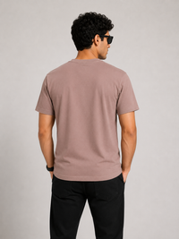 Mushroom Premium Solid Classic Fit T-Shirt