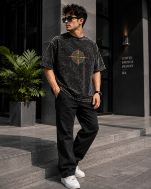 order Black oversized t-shirt