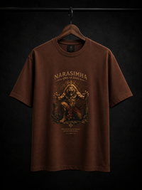 Narasimha Brown Men's Classic Fit T-Shirt