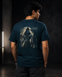 Neelkanth Shiva Graphic Blue Men's Classic Fit T-Shirt