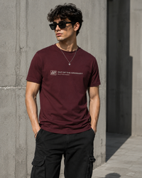 Alternate Universe Maroon Men's Classic Fit T-Shirt