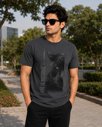 Black Panther Charcoal Men's Classic Fit T-Shirt
