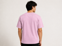 Soft Pink Premium Solid Classic Fit T-Shirt