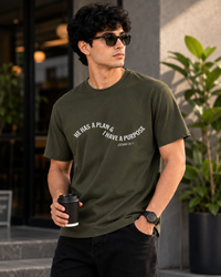 Mountain Escape Olive Men's Classic Fit T-Shirt