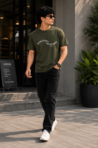 Mountain Escape Olive Men's Classic Fit T-Shirt