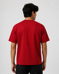 Red Premium Solid Classic Fit T-Shirt