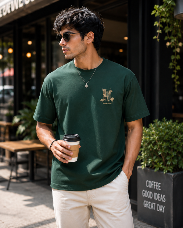Rivento 11 Forest Green Men's Classic Fit T-Shirt