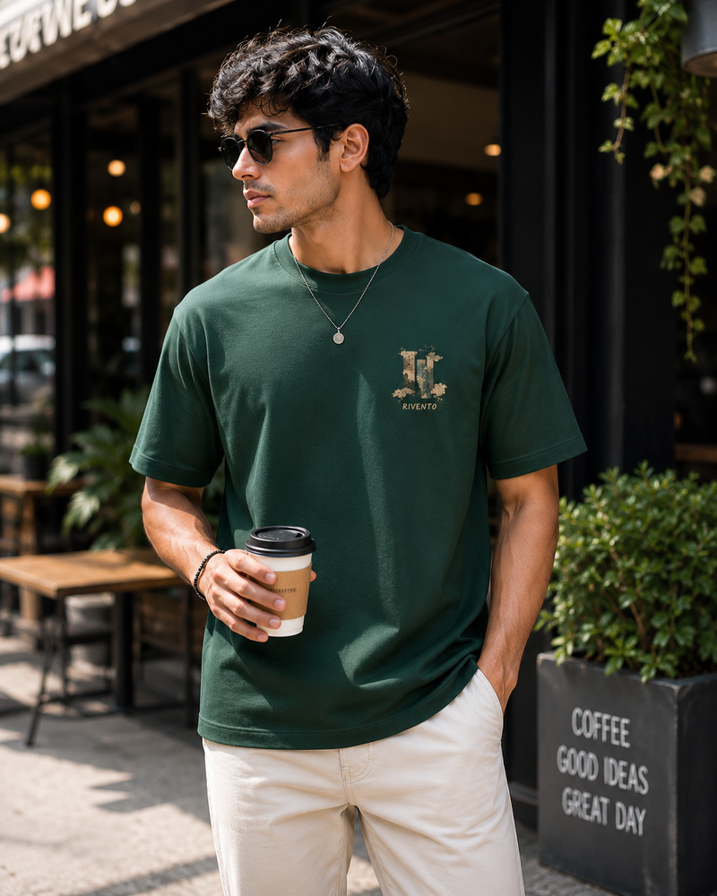 Rivento 11 Forest Green Men's Classic Fit T-Shirt