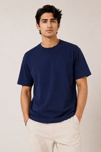 Royal Blue Premium Solid Classic Fit T-Shirt