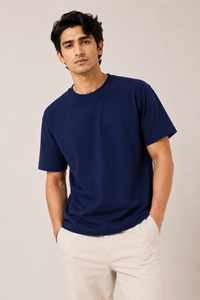 Royal Blue Premium Solid Classic Fit T-Shirt