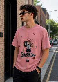 Street Character Pink Men's Classic Fit T-Shirt
