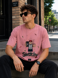 Street Character Pink Men's Classic Fit T-Shirt