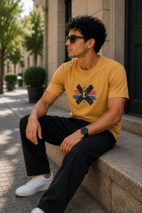 Crossed Weapons Mustard Men's Classic Fit T-Shirt
