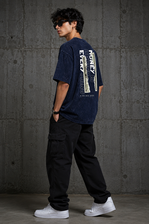 Money Boss Oversized Graphic T-Shirt