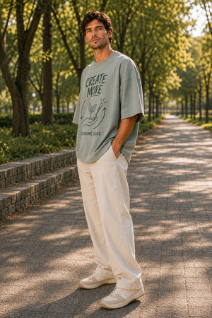 aesthetic oversized tee