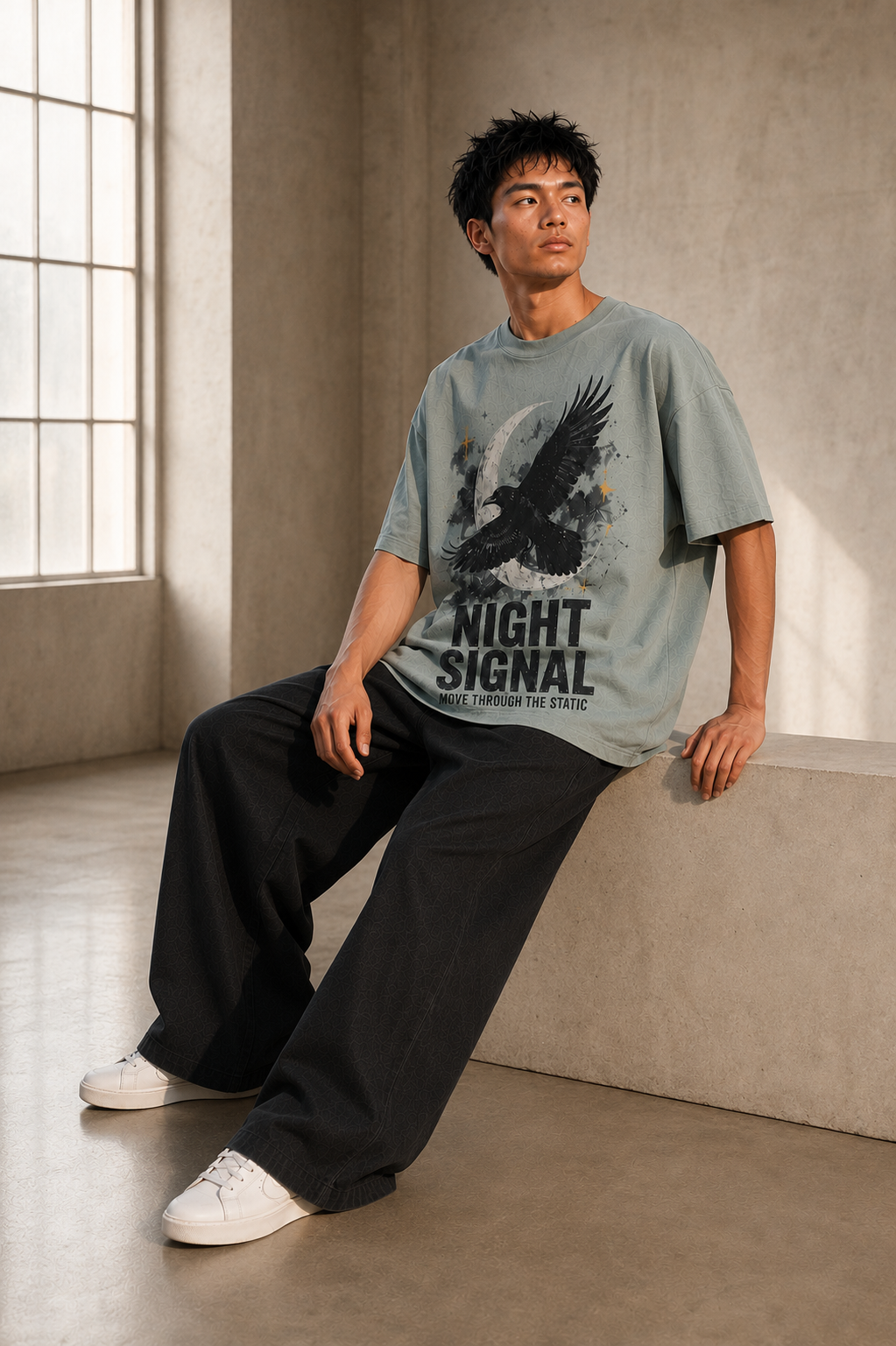 oversized graphic t-shirt