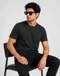 Steel Grey Premium Solid Classic Fit T-Shirt