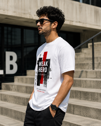 Weak Hero White Men's Classic Fit T-Shirt