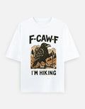 F-Cawf Oversized T-Shirt in White - Rivento Fashion oversized t-shirt for men
