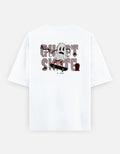 Ghost State Oversized T-Shirt in White - Rivento Fashion oversized t-shirt for men