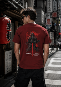 Shadow Samurai Brick Red Men's Classic Fit T-Shirt