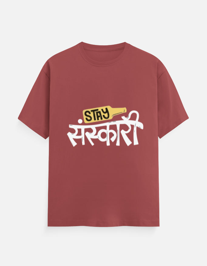 Stay Sankari Classic Fit T-Shirt