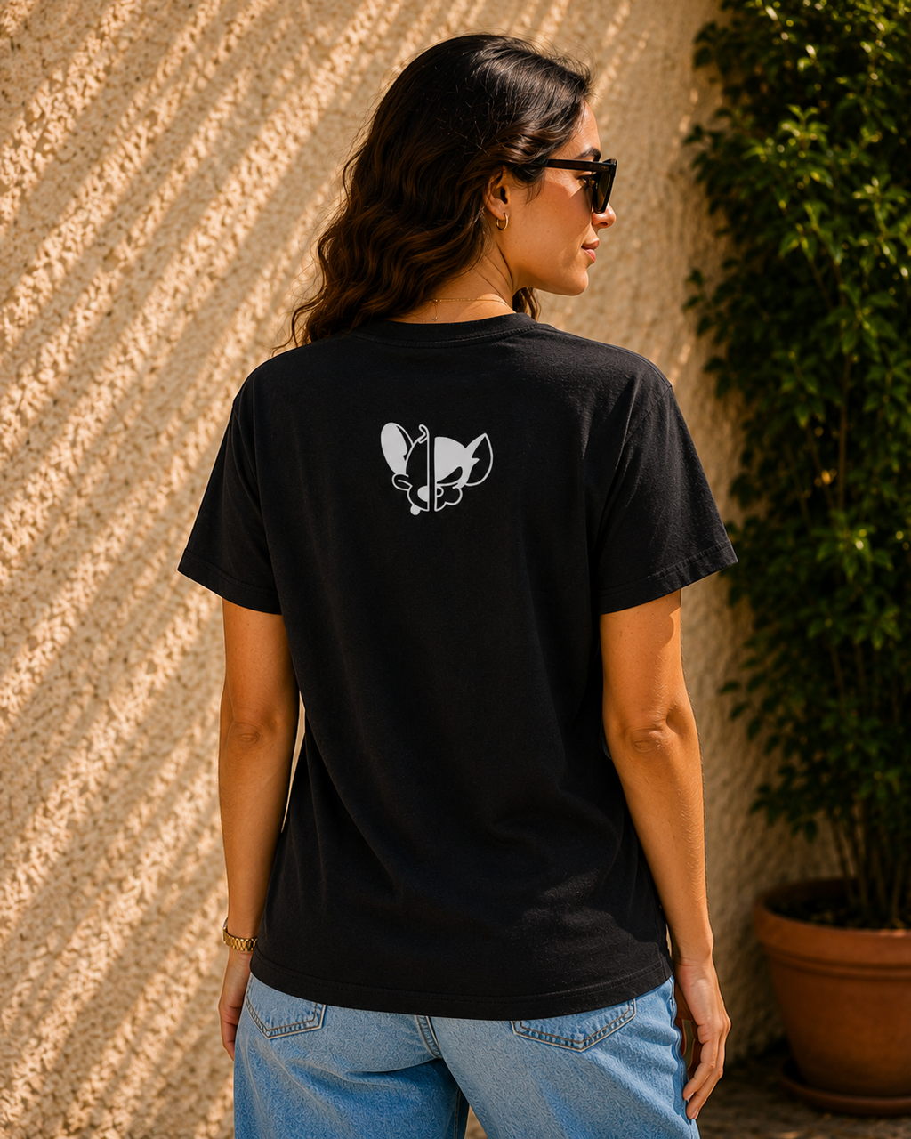 Monster Evolution Silhouette Graphic Women T-Shirt