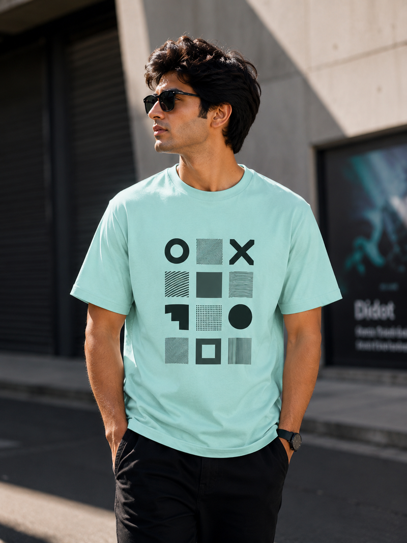 Gaming Icons Aqua Men's Classic Fit T-Shirt