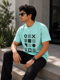 Gaming Icons Aqua Men's Classic Fit T-Shirt