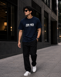 John Wick Navy Blue Men's Classic Fit T-Shirt