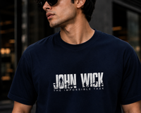 John Wick Navy Blue Men's Classic Fit T-Shirt