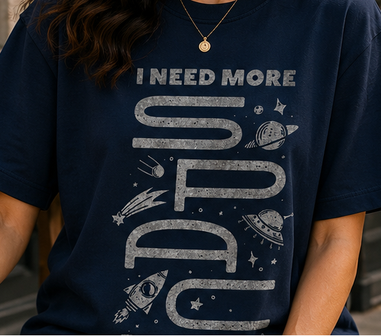 Women Cosmic Wanderer Oversized Graphic T-Shirt