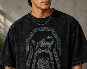 Mystic Guard Oversized Graphic T-Shirt
